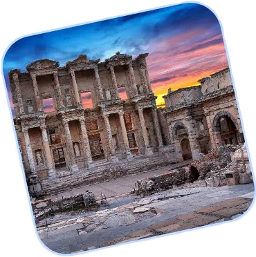 celsus library ephesus ancient city izmir turkey 2